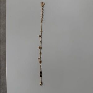 Louis Vuitton Gold Charm Bracelet